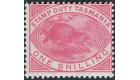 SG F29. 1880 1/- Pink. Superb fresh mint...