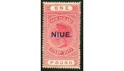 SG37. 1923 £1 Rose-carmine. Brilliant fresh mint...
