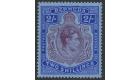 SG116. 1938 2/- Deep purple and ultramarine/grey-blue. U/M mint.