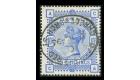 SG183. 1884 10/-Ultramarine. Superb used with beautiful colour a