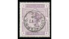 SG178. 1884 2/6 Lilac. Superb well centred used...