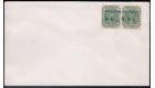 SG1. 1900 1/2d Green. Brilliant fresh uncancelled mint pair...