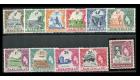 SG43-53. 1954 Set of 11. Post Office fresh U/M mint...