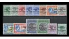 SG162-175a. 1942 Set of 14. Brilliant fresh U/M mint...