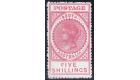 SG290. 1904 5/- Rose-scarlet. Superb fresh mint...