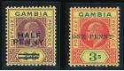 SG69-70. 1906 Set of 2. Brilliant fresh mint...