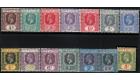 SG228-241.1922 Set of 14. Choice superb mint...