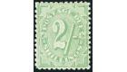 SG D60. 1909 2/- Dull green. Exceptionally fine mint...