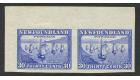 SG220a. 1932 30c Ultramarine. Corner pair 'Imperforate'. U/M...