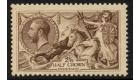 SG414. 1918 2/6 Chocolate-brown. Superb fresh U/M mint...