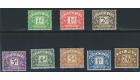 SG D19-D26. 1936 Set of 8. Extremely fine mint...