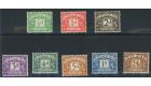 SG D27-D34. 1937 Set of 8. Extremely fine mint...