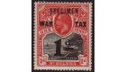 SG88s. 1919 1d+1d Black & Carmine. 'SPECIMEN'. Brilliant U/M...