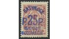 SG29a. 1920 25k on 5k. 'Blue Surcharge'. Choice fresh mint...