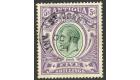 SG51. 1913 5/- Grey-green and violet. Superb fine used...