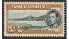 SG46a. 1944 5/- Black and yellow-brown. U/M mint...