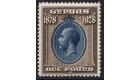 SG132. 1928 £1 Blue and bistre-brown. Superb U/M mint...