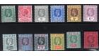 SG71-84. 1913 Set of 12. Choice superb fresh mint...