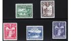 SG283-287. 1931 Set of 5. Very fine mint...