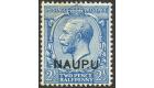 SG6a. 1916 2 1/2d Blue 'NAUP.U' Error. Superb mint...