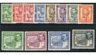 SG93s-104s. 1938 Set of 12. 'SPECIMEN'. U/M mint...