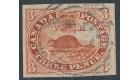 SG6. 1852 3d Deep red. Superb used large margined...