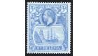 SG101b. 1923 3d Bright blue. 'Torn flag'. Superb fresh mint...