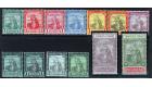 SG149-156. 1913 Set of 8 plus shades. Superb mint...