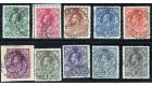 SG11-20. 1933 Set of 10. Choice fine used...