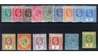 SG91-105. 1921 Set of 15. Choice fresh mint...