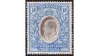 SG31. 1907 10r Grey and ultramarine. Choice superb fresh mint wi