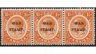 SG71f. 1916 1 1/2d Orange. Inverted 'd' for 'p'. Superb fresh mi