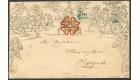 1840 1d Mulready Envelope to Highgate...