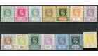 SG72-85. 1909 Set of 14. Superb mint...