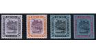 SG43-46. 1908 25c to $1. Superb fresh mint...