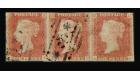 Br. P.O. in Crimea. SG Z1. 1854 1d Red-brown. Imperforate strip.