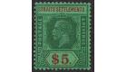 SG240a. 1926 $5 Green and red/green. Very fine fresh mint...