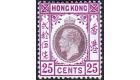 SG109. 1919 25c Purple and magenta (Type B). Brilliant fresh min