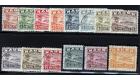 SG26A-39A. 1924 Set of 14. Rough paper. Superb used...