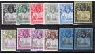 SG10-20. 1924 Set of 12. Superb fresh mint...