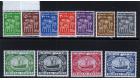 SG1-11. 1961 Set of 11. Post Office fresh U/M mint...