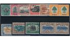 SG58-67. 1927 Set of 10. Superb mint pairs...