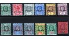 SG71s-84s. 1913 Set of 12. Brilliant fresh 'Specimen'...