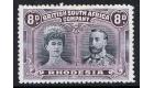 SG185. 1910 8d Black and purple. Perforation 13.5. Very fine wel