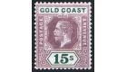 SG100. 1921 15/- Dull purple and green. Brilliant fresh well cen