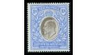 SG14. 1903 10r Grey and ultramarine. Very fine fresh mint...