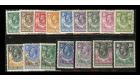 SG1-16. 1925 Set to 10/-. Superb mint...