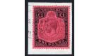 SG55. 1918 £1 Purple and black/red. Brilliant fine used on piec