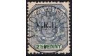 SG4. 1900 2 1/2d Blue and green. Superb fine well centred used..