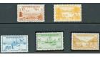 SG230-234. 1933 Set of 5. Brilliant U/M mint...